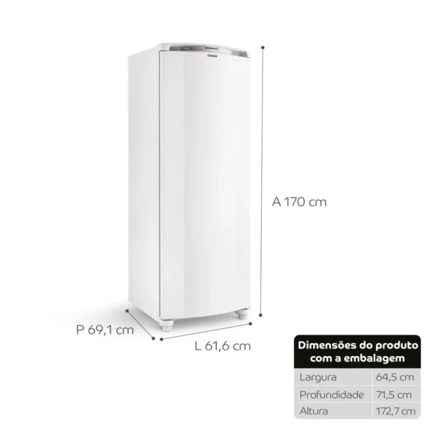 Geladeira Consul CRB39ABBNA 342L Branca 220V - Imagem 3