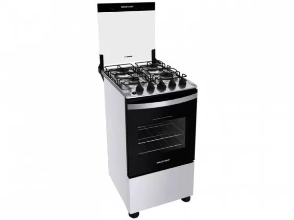 Fogão Brastemp 4 bocas Inox Bivolt BFO4NBBUNA - Imagem 4