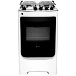 Fogão Consul 4 Bocas Inox Bivolt CFO4NABUNA
