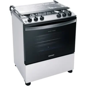 Fogão Brastemp 5 Bocas Inox Bivolt Branco BFS5ECBUNA