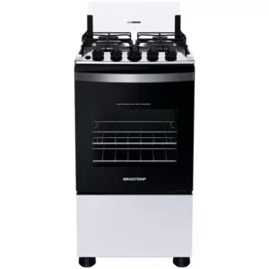 Fogão Brastemp 4 bocas Inox Bivolt BFO4NBBUNA