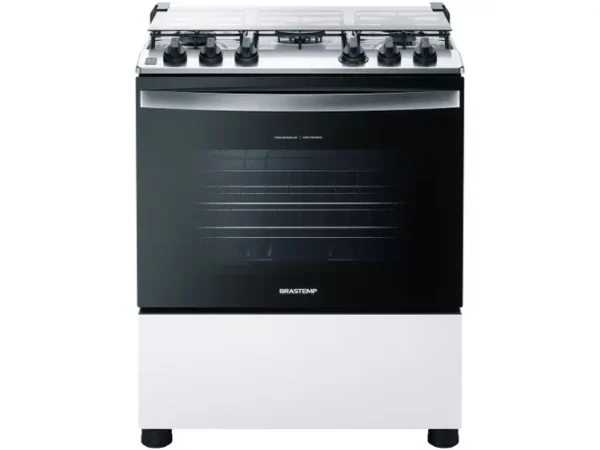 Fogão Brastemp 5 Bocas Inox Bivolt Branco BFS5ECBUNA - Imagem 3
