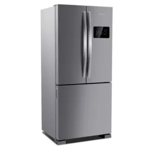Geladeira Brastemp BRO85AKBNA 554L 3 Portas Inox 220V