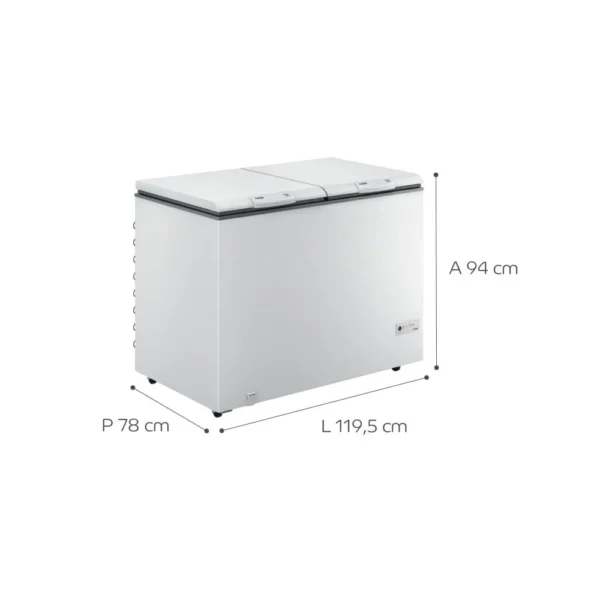 Freezer Consul Horizontal 414L CHB42FBBNA BR 220V - Imagem 3