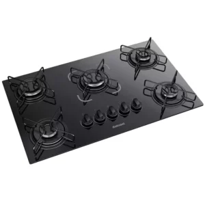 Fogão Cooktop Itatiaia 5 Bocas Essencial Bivolt Preto