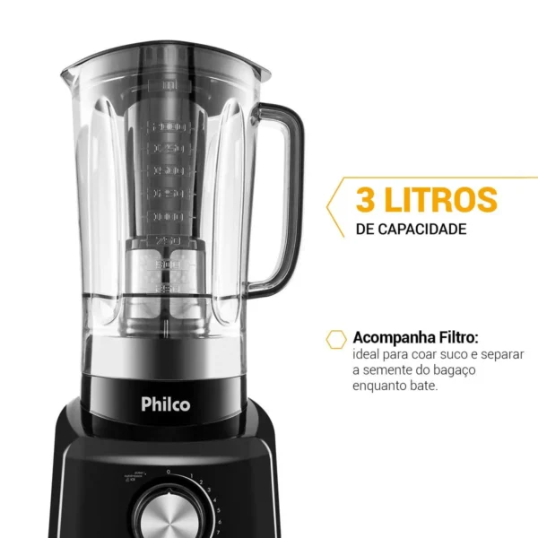 Liquidificador Philco PH900 PT 220V - Imagem 4