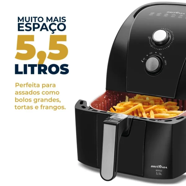 Fritadeira Britânia BFR50 5,5L 220V - Imagem 4