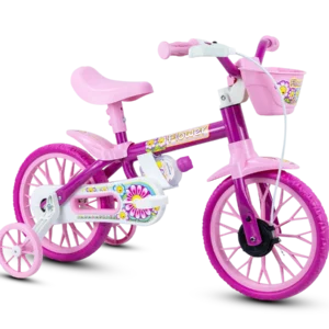 Bicicleta Stone Aro 12 Flower Rosa